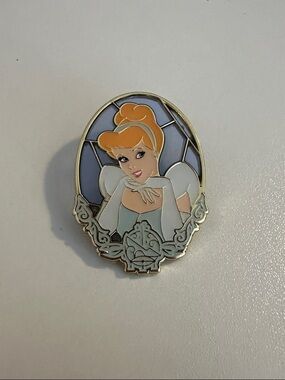 Disney Princess Cinderella Stained Glass Pin